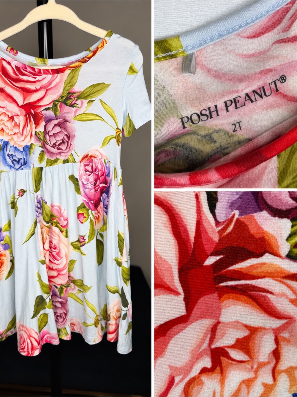Posh Peanut dress 2T like new!